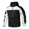 thumbnail image 3 of MADHERO Men's Lightweight Lined Hooded Waterproof Rain Jacket Windbreake jacket, 3 of 6