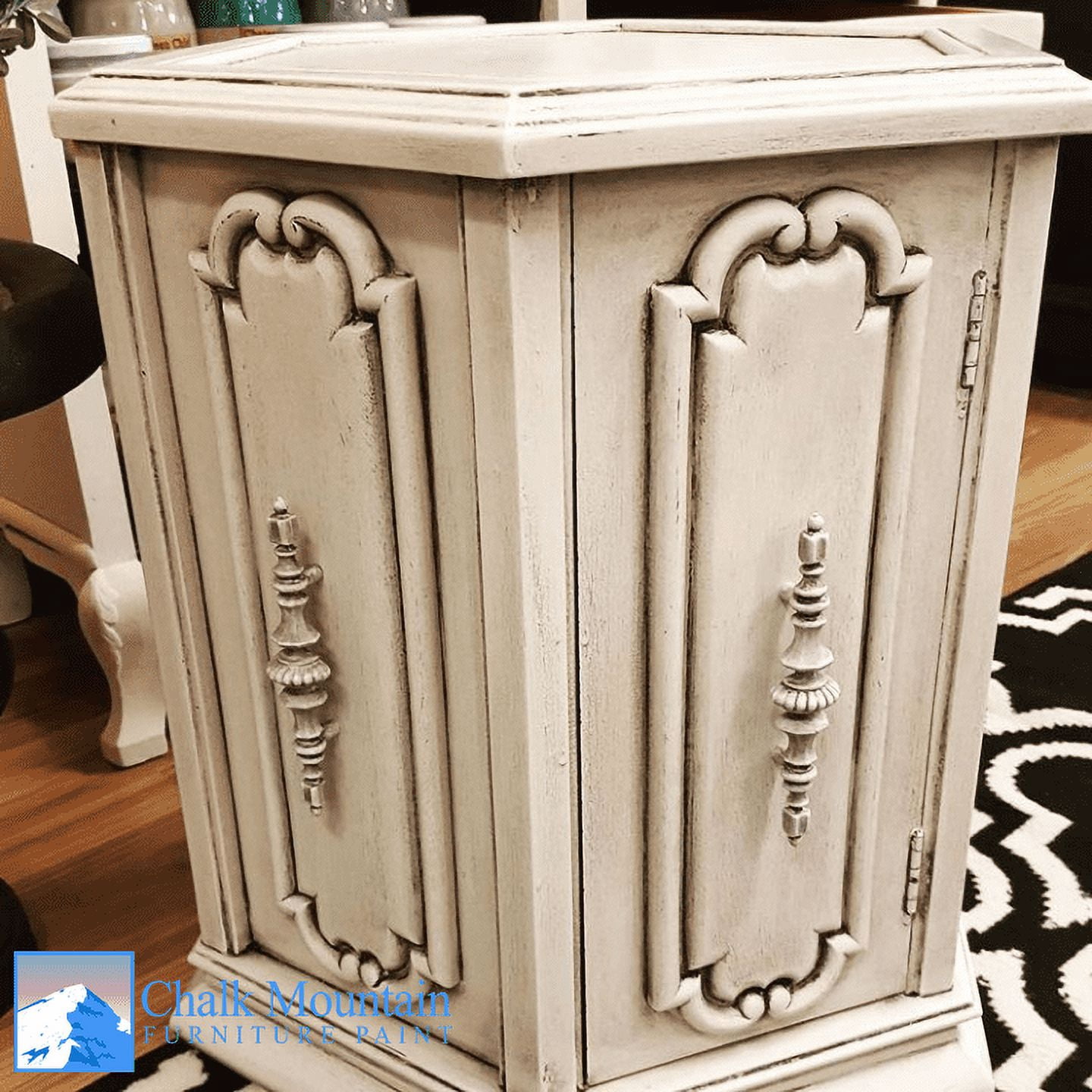 All Natural Furniture Finishing Waxes. Beautifys & Protects Painted & Unfinished Wood 8oz Dark Antiquing
