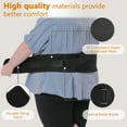 thumbnail image 5 of Nvorliy Plus Size Back Brace for Lower Back Pain - Extra Large Hip Support for Sciatica, Herniated Disc, Abdominal Binder - Adjustable Compressions Wrap With Support Pad - For Women & Men (XL), 5 of 7