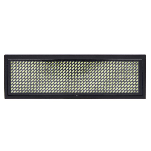 Insignia con nombre LED, etiqueta de mensaje desplazable, pantalla de señal de 4 caracteres chinos