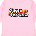 thumbnail image 4 of Inktastic Kickin' it Old School with Weathered Retro Stripe Boys or Girls Long Sleeve Toddler T-Shirt, 4 of 5