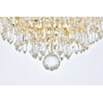 thumbnail image 4 of Century 4 light Gold Flush Mount Clear Royal Cut Crystal, 4 of 8