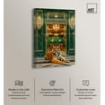 thumbnail image 3 of Art Remedy Modern Tiger Art Canvas, 10" x 15", Gallery Wrapped, Tiger Lobby, 3 of 7