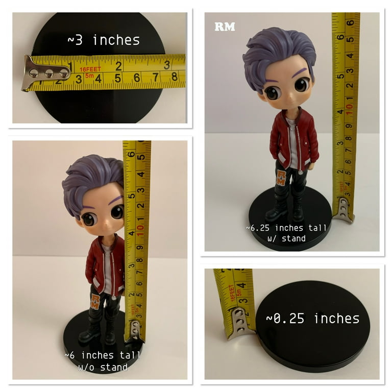 KPOP BTS Bangtan Boys 7 Pcs Fashion Figurines Set, 6-inch