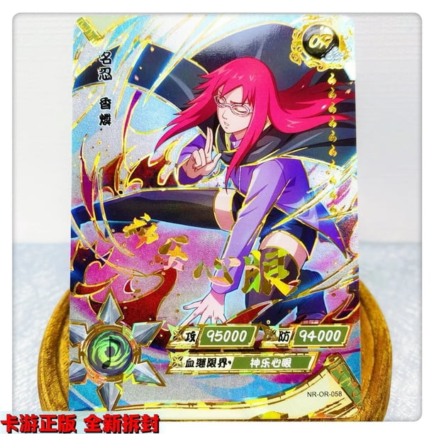 Kayou o tarjeta serie 36 ~ 70 Naruto Yamanaka Ino Nohara Rin Gaara regalo de cumpleaños de Navidad Tarjeta de colección de juguetes de edición limitada