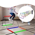 thumbnail image 1 of DYNWAVECA Agility Ladder Football Footwork Ladder Flexible Portable Multifunction Jumping Obstacles Soccer Speed Ladders for Volleyball 480cmx40cm, 1 of 9