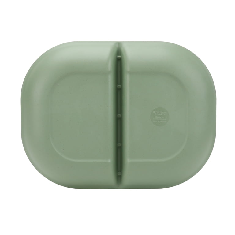 Better Homes & Gardens Floral Green Divided Serving Tray photo 4