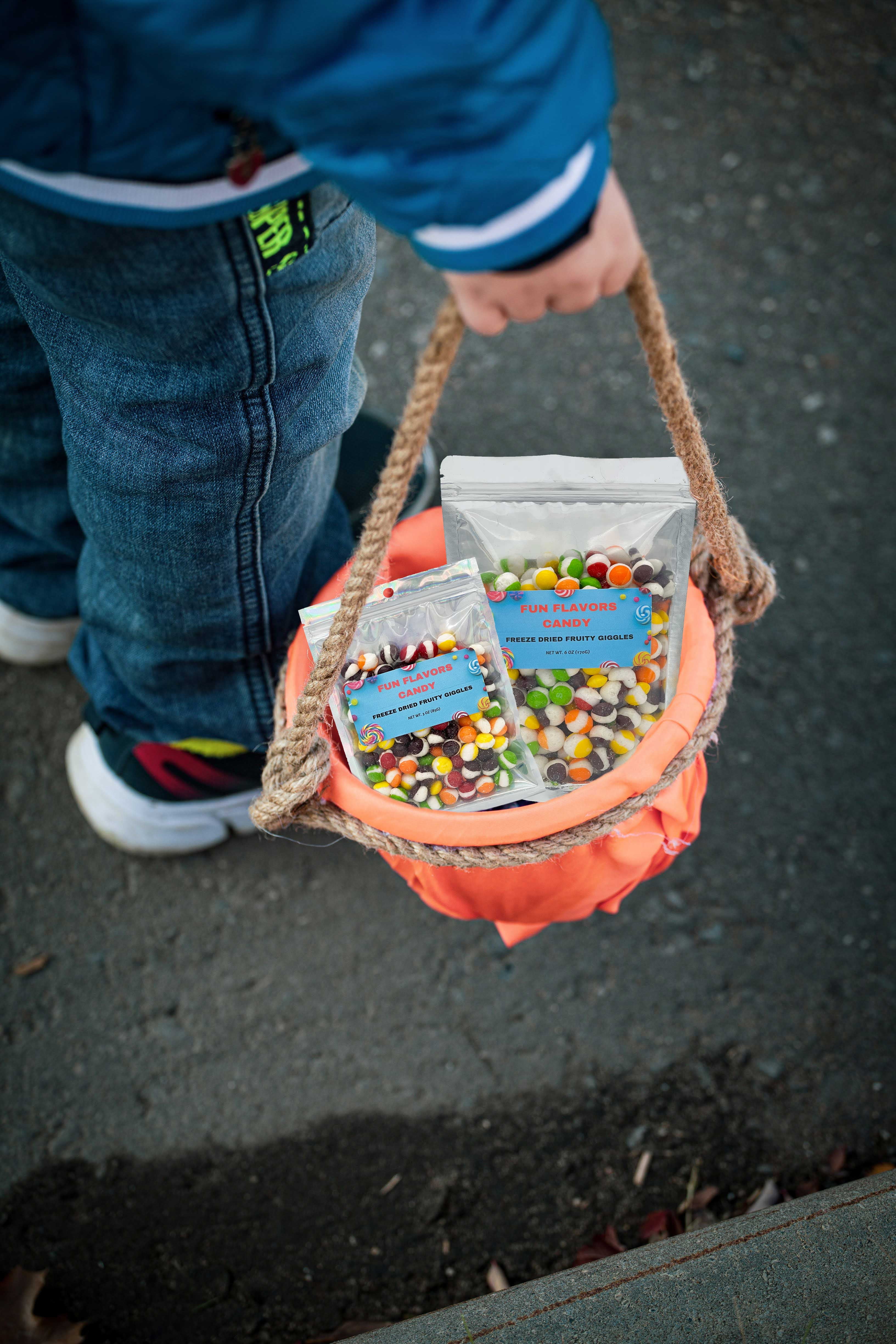 Fun Flavors Box Freeze Dried Candy Fruit Crunch Originals Treats- Original Fruit Flavors 2 Count 6oz each