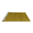 thumbnail image 2 of Ahgly Company Machine Washable Indoor Rectangle Abstract Yellow Modern Area Rugs, 2' x 3', 2 of 4