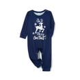 thumbnail image 4 of Family Matching Christmas Pajamas, Baby Romper/Deer Letter Snowflake Pattern Long Sleeve Tops and Pants Sleepwear Set, 4 of 9