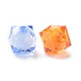 thumbnail image 4 of 500 g Transparent Acrylic Beads Bead in Bead Faceted Cube Mixed color 10x9x9mm Hole: 2mm about 1050pcs/500g, 4 of 7