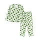 thumbnail image 1 of Balery St. Patrick's day Conjunto de Pijama con Estampado para Mujer, Conjunto de Dos Piezas con Manga Larga, Ropa de Dormir Suave con Bolsillos, Pijamas Cómodos-X-Large, 1 of 7