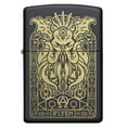thumbnail image 6 of Zippo Monster Design Black Matte Pocket Lighter, 6 of 6