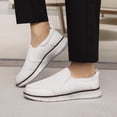 thumbnail image 3 of DLWKIPV Mesh Slip-On Walking Shoes, Breathable Lightweight Casual Sneakers, Non-Slip Comfortable Loafers for All-Day Wear, 3 of 5