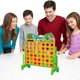 thumbnail image 5 of Juego De Mesa 4 En Fila Line Up 4 Juego De Mesa Para Sala De Estar Decoración De Mesa Rústica Juegos De Mesa Divertidos Para Familias Kearding OD014231-00, 5 of 6