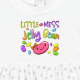thumbnail image 4 of Inktastic Little Miss Jelly Bean Girls Baby Dress, 4 of 5