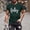Army Green, variant on BVnarty Men's Fashion Graphic Printed Crew Neck Short Sleeve T-Shirt Pullover Lightweight Breathable Casual Summer Basic Top for Men Daily Outfit Blue M