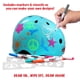 thumbnail image 3 of Casco Wipeout de borrado en seco para bicicleta, patín o scooter, azul turquesa, 3 of 8