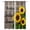 Brown Yellow, variant on Boho Geometric Blackout Curtains for Bedroom, Modern Abstract Art Tropical Striped Room Darkening Window Drapes for Living Room, Thermal Insulated Grommet Curtains, 52x63 inch, 2 Panels