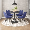 thumbnail image 5 of ZUO Tyler Dining Chair (Set of 2) Blue, 5 of 11