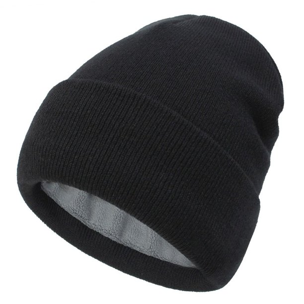 Gorro de forro polar grueso y suave para hombre y mujer, gorro cálido con puños, gorros de esquí al aire libre, gorros Unisex para ciclismo y esquí, invierno