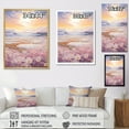 thumbnail image 4 of Designart "Cute Kawaii Landscape Of Prairies During Sunset III" Prairies Wall Art Living Room, 4 of 7