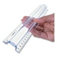 thumbnail image 2 of Westcott - 12" Magnifying Ruler, Plastic - Clear - Pack of 2, 2 of 4