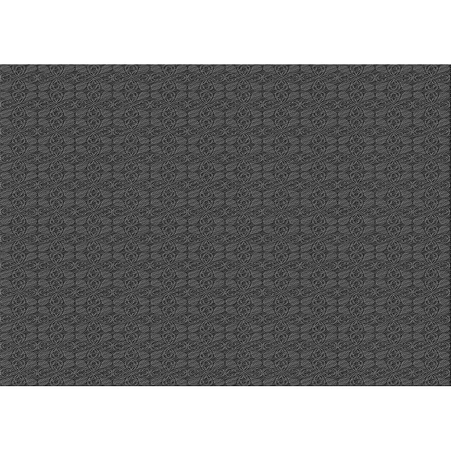 Ahgly Tapis Rectangulaire Lavable en Machine Intérieur Transitionnel Gris Foncé, 8 Pieds x 12 Pieds