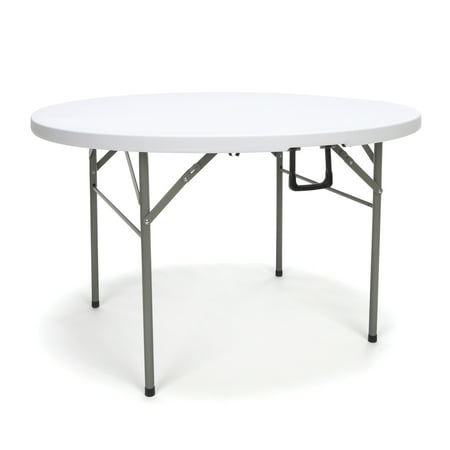 OFM Essentials by 48 in. Round Center-Folding Utility Table