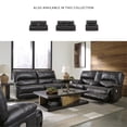 thumbnail image 2 of Signature Design by Ashley Mountainous Black Power Reclining Loveseat, 2 of 16