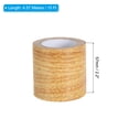 thumbnail image 2 of Uxcell Wood Grain Repair Tape 2.2"X15', Self Adhesive Realistic Textured Repair Tape Patch, Natural Oak, 2 of 6