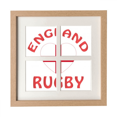 thumbnail image 1 of Rugby Run English Art Deco Fashion Frame Wall Tabletop Display 4 Openings Picture, 1 of 3