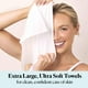 thumbnail image 2 of Toallitas faciales Sky Organics Gentle Clean 50 XL de un solo uso, 2 of 6