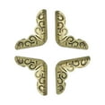 thumbnail image 1 of 60Pcs 14MM DIY Album Folders Crafts Scrapbook Antique Bronze Book Corner Protector, 1 of 7