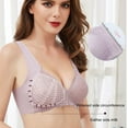 thumbnail image 4 of Bras For Women,Womens Bras,Large Size Front Buckle Seamless Underwear No Steel Ring Bra, 4 of 6