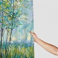 thumbnail image 3 of Orinice Trees Grass Blue Sky Bathroom Decor Set Polyester Fabric Modern Shower Curtain with Hooks 60x72, 3 of 7