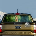 thumbnail image 3 of Rear Window Decal for Trucks – Dog Walk 58 x 18 Inches, Weatherproof Perforated Vinyl See-Through Graphic, Fits Most Pickup Trucks & SUVs, 3 of 7
