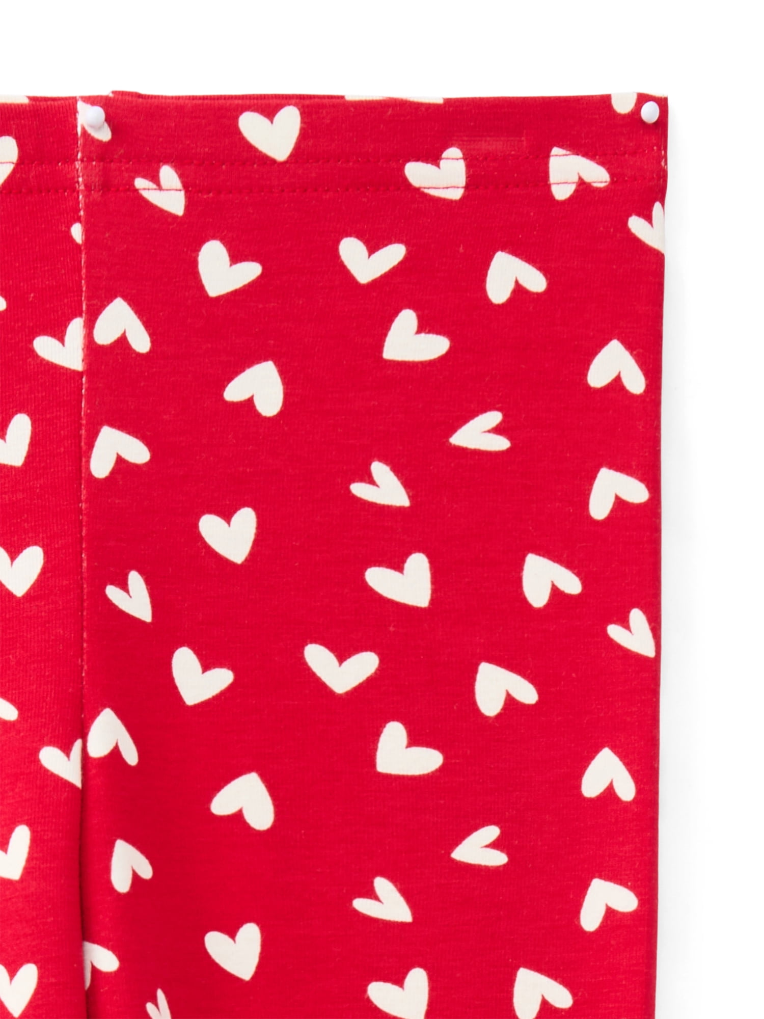 Valentine’s Day Toddler Girls Leggings from Way to Celebrate, Sizes 12M-5T