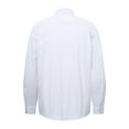 thumbnail image 4 of AZoiNM Men's Slim Fit Business Long Sleeve Shirt Wrinkle-Free Moisture Wicking Polyester, 4 of 13