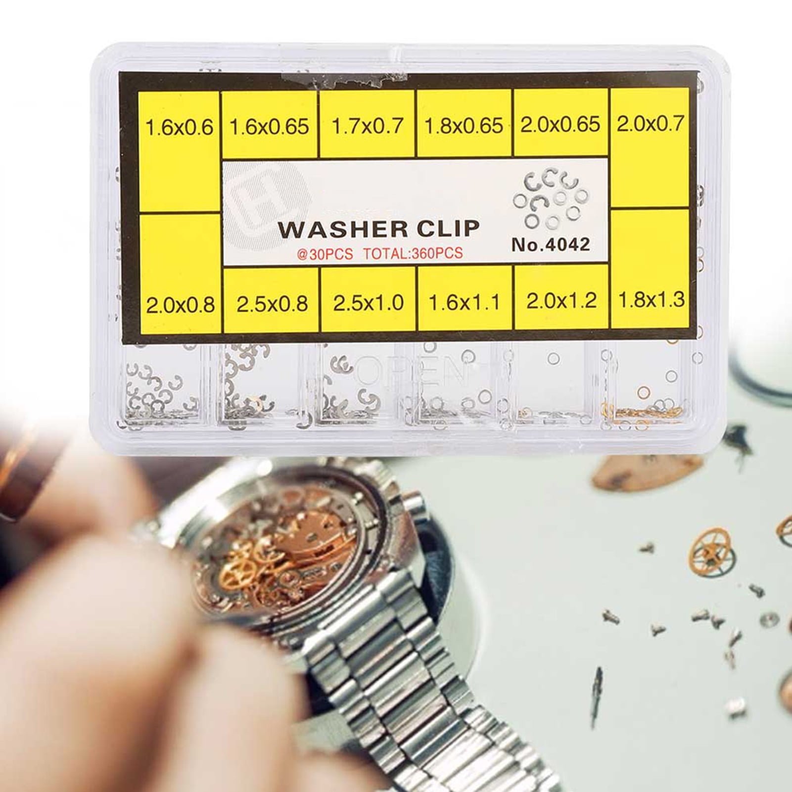 Super Durable Watch Push Button, Calendar Disk, Watch Repairing Tool