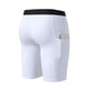 thumbnail image 2 of Ceisia Men's Compression Shorts with Side Pocket High Waist Elastic Breathable Athletic Workout Shorts Gifts, 2 of 4