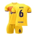 thumbnail image 1 of Conjunto de Camisetas KEVCHE 2223 FC Barcelona Futbol 2 Piezas Niños Amarillo #6/26, 1 of 6