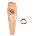 thumbnail image 2 of Stri 1Pc Wooden Kazoo Ukulele Guitar Partner Wood Musical Instruments (Khaki), 2 of 7