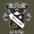 thumbnail image 3 of CafePress - Sigma Nu Coat Of Arms T Shirt - Men's Classic Graphic Cotton T-Shirt, 3 of 4