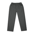 thumbnail image 3 of Lullu Boys Casual Sports Pants School Uniform Trousers Pull On Stretch Pants, Sizes 10-11, 3 of 6
