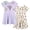 Cream / purple, toy story, variant on Disney Minnie Mouse Little Girls 2 Pack Skater Dresses Little Kid to Big Kid