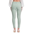 thumbnail image 4 of YMI Women's Hyperstretch Mid-Rise Skinny Jeans - Jade - Medium, 4 of 4