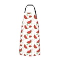 thumbnail image 2 of Bingfone Hand Drawn Watermelon Apron Gifts For Men, Women Professional Grade Chef Apron for Kitchen,BBQ & Grill, 2 of 8