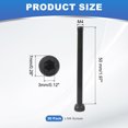 thumbnail image 2 of M4 x 50mm Hex Socket Head Screws Cap Bolt, 50 Pack 12.9 Grade Carbon Steel Hexagon Socket Screw  with Hex Wrenches, 2 of 6