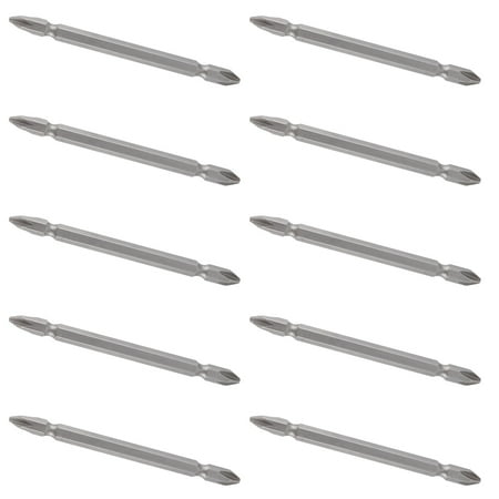 

EBTOOLS Sandblast Pneumatic Tools Electric Screwdriver Bit Dual Head Alloy Steel Hardware Tool 100mm Inflatable